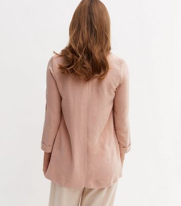 Linen shop oversized blazer