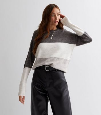 H&m colour block outlet jumper