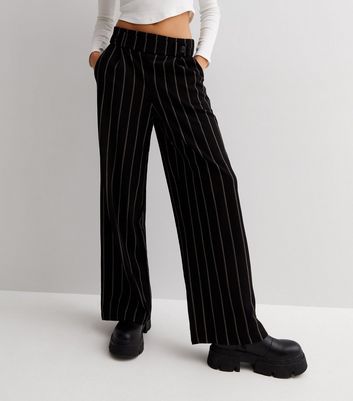 Pinstripe high store waisted pants