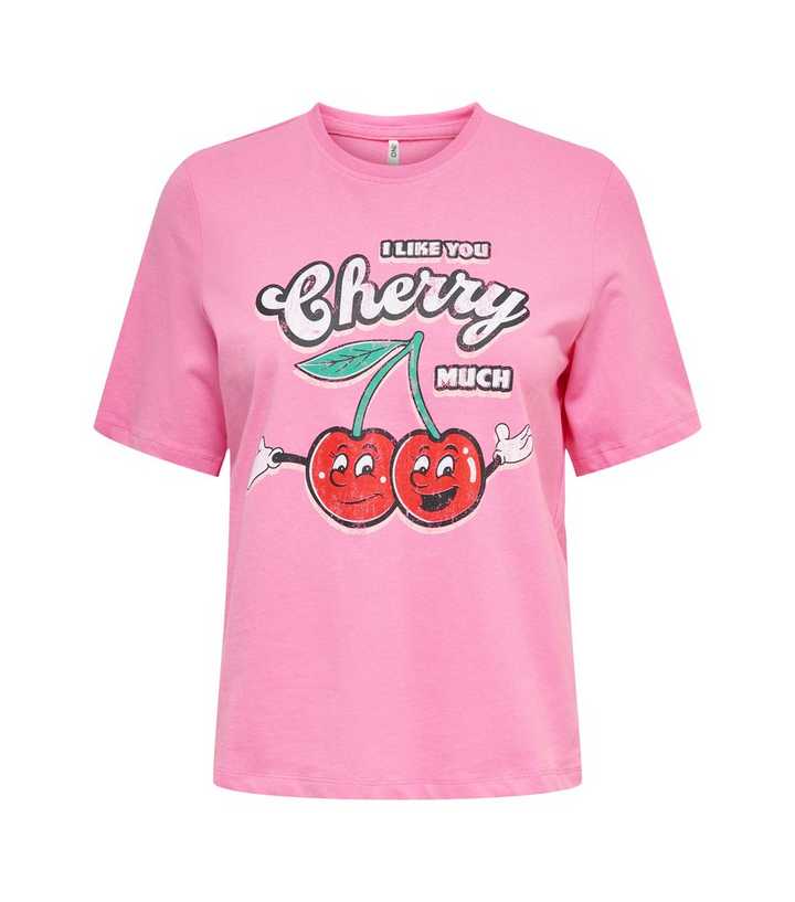 pink cherry shirt