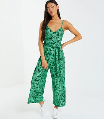 quiz bottle green jumpsuit