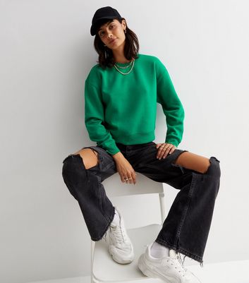 Emerald green store sweatshirt