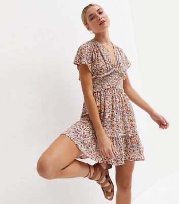 Reiss ditsy best sale printed mini dress