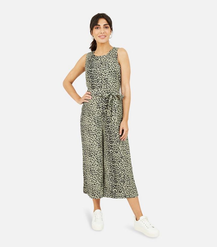 Animal Print Maxi Jumpsuit, M&S Collection
