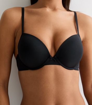 2 Pack Black T-Shirt Bras