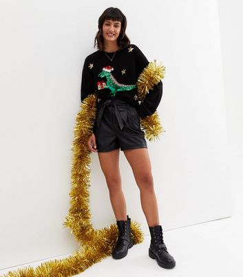 Dinosaur sequin outlet jumper