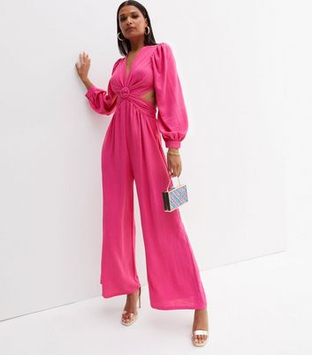 pink rose jumpsuit