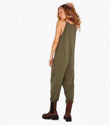 relaxed jersey jumpsuit