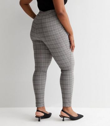 High waist clearance skinny trousers