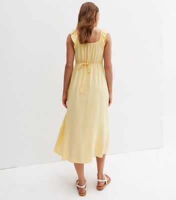 New look hot sale yellow dresses