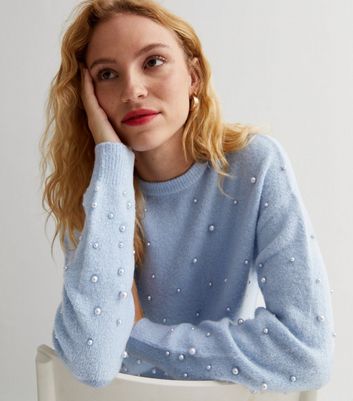 Ladies jumpers deals with pearls