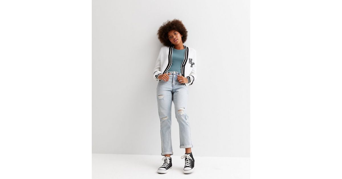 Noppies New York Girls Jeans - Medium Blue Wash