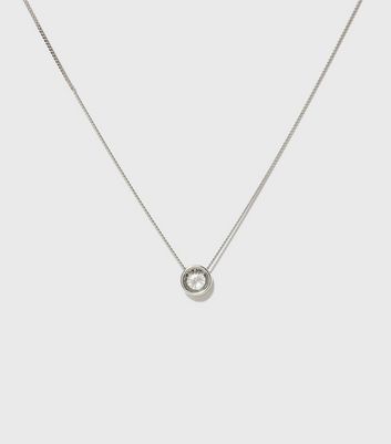 New look silver on sale necklace