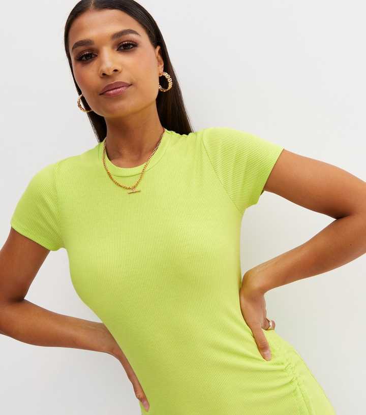 strapless open back dress Chic Staple Ribbed Knit Skater Dress main image 0