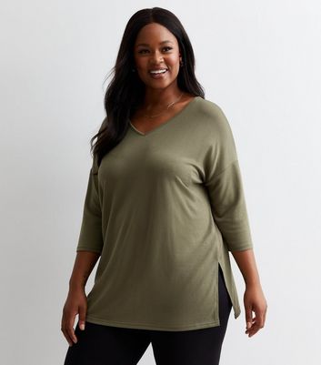 Tops Grande Taille T shirts chemises femme New Look