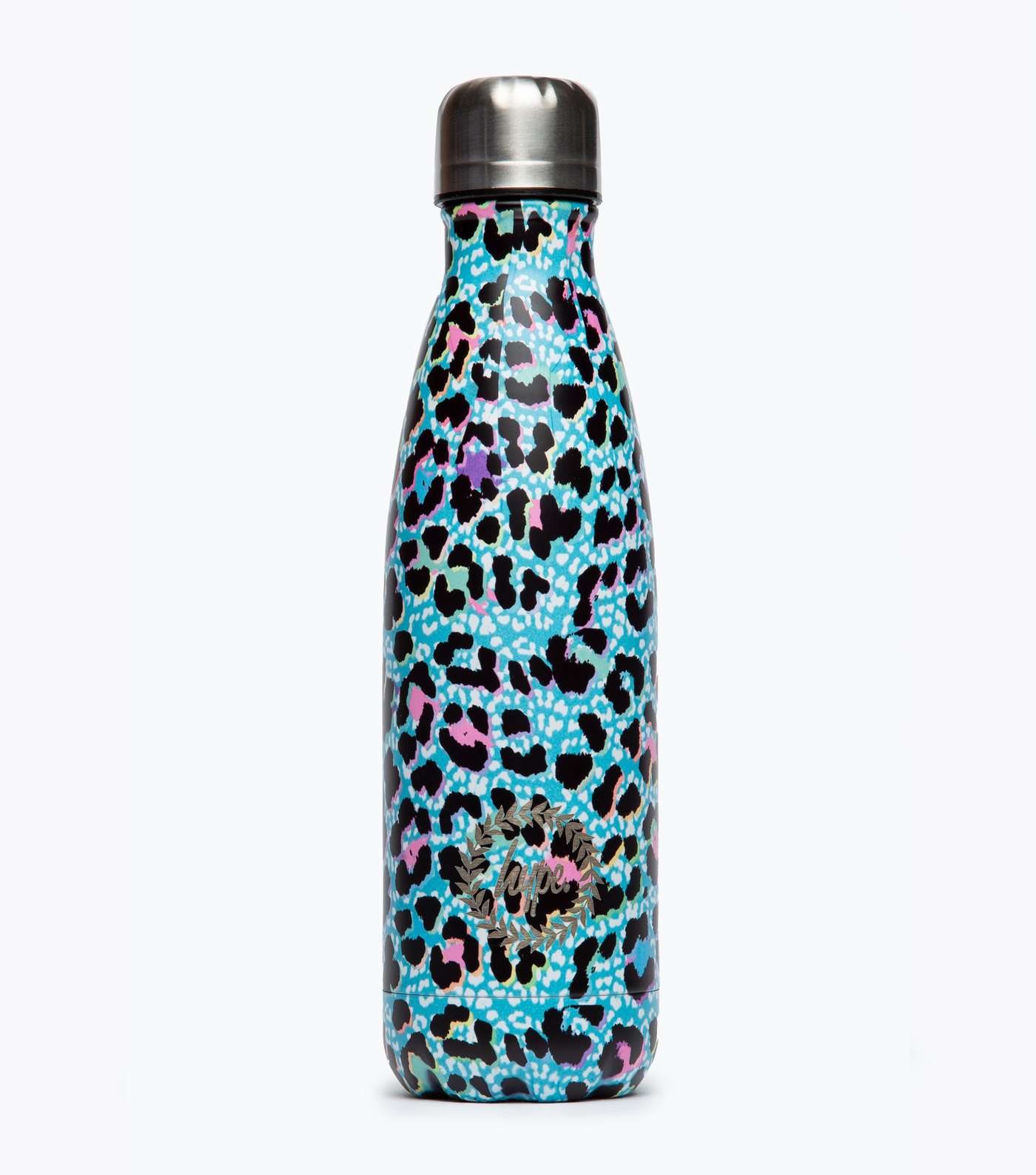 HYPE KIDS Blue Leopard Print Water Bottle
