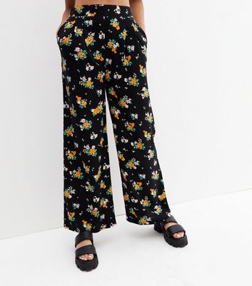 超希少【新品】20SS Warm Up Pant Black Floral Jules Pant in Black