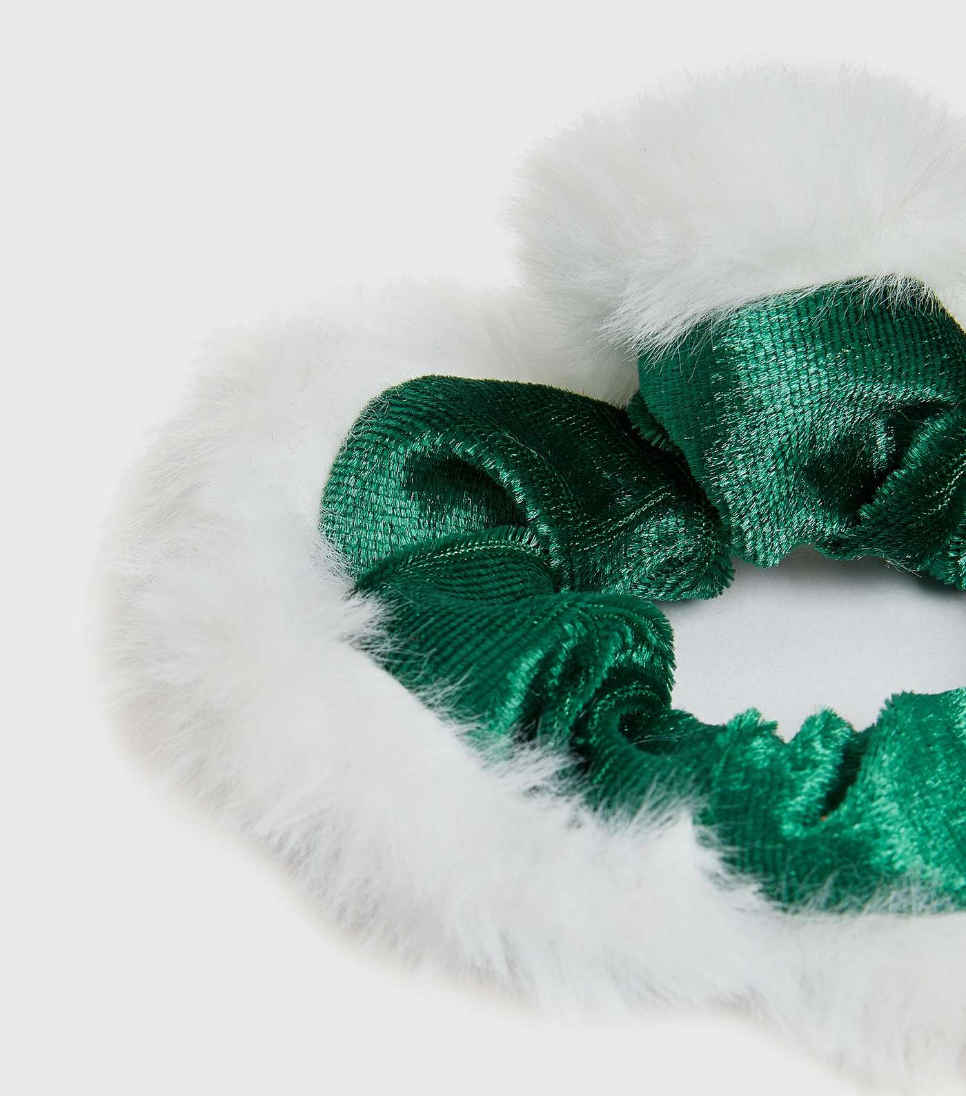 Green Christmas Elf Scrunchie Image 3