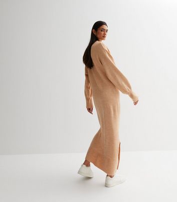 Urban Bliss Camel Relaxed Fit Midi 