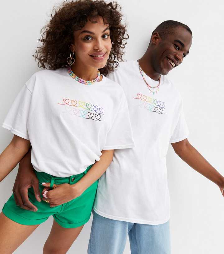 rainbow couple shirts