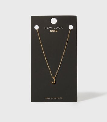 vrai and oro initial necklace