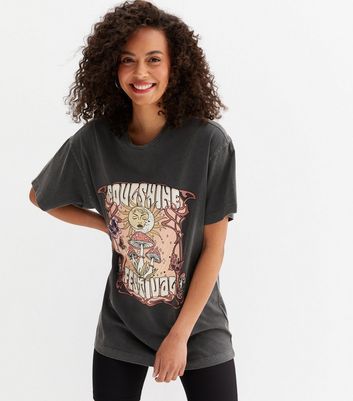 Tall Dark Grey Acid Wash Soulshine Logo 