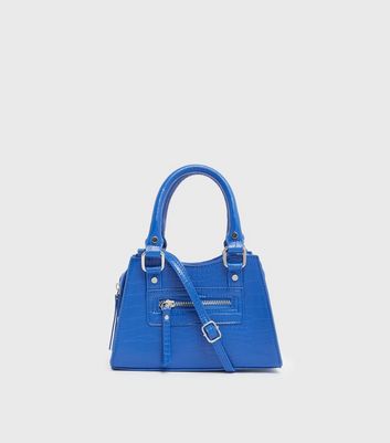 Mini croc tote top bag