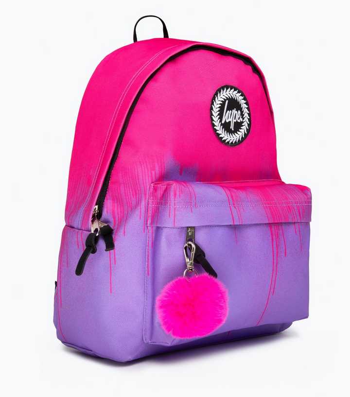 Pink Drip Backpack