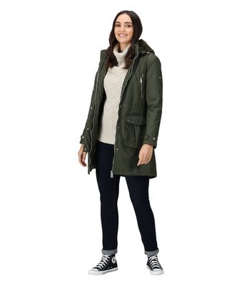 Regatta Khaki Insulated Parka Jacket 