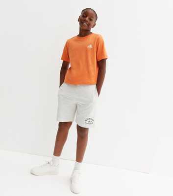 KIDS ONLY Pale Grey Michigan Logo Shorts