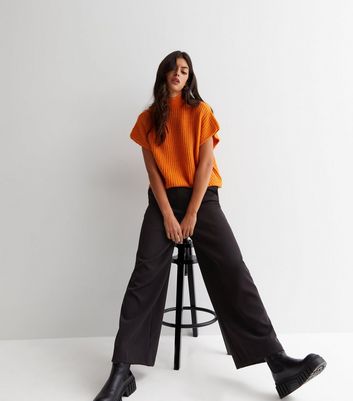 High Neck Short Sleeve Jumper 