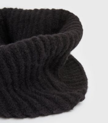 Black knitted sale snood