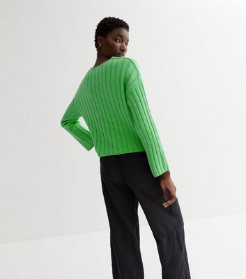 Green jumper outlet zara