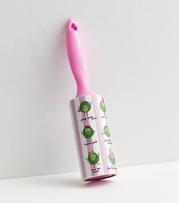 Pink lint shop roller