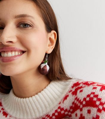 Candy Cane Christmas Earrings Simple Style Christmas Hook Earrings New Xmas  Gift – лучшие товары в онлайн-магазине Джум Гик