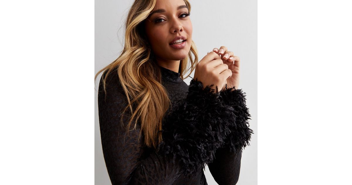 Fashion Leopard O Neck Tops