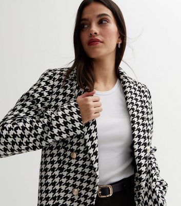 dogtooth blazer new look