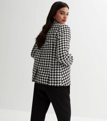 New look sale dogtooth coat