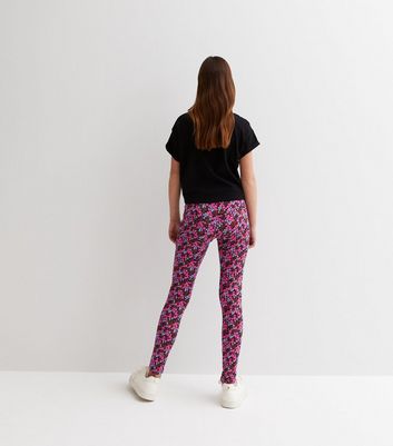 Floral leggings deals new look