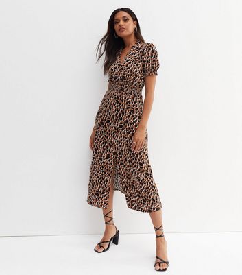 New look hotsell dresses animal print