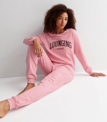 New look hot sale pink sweatshirt