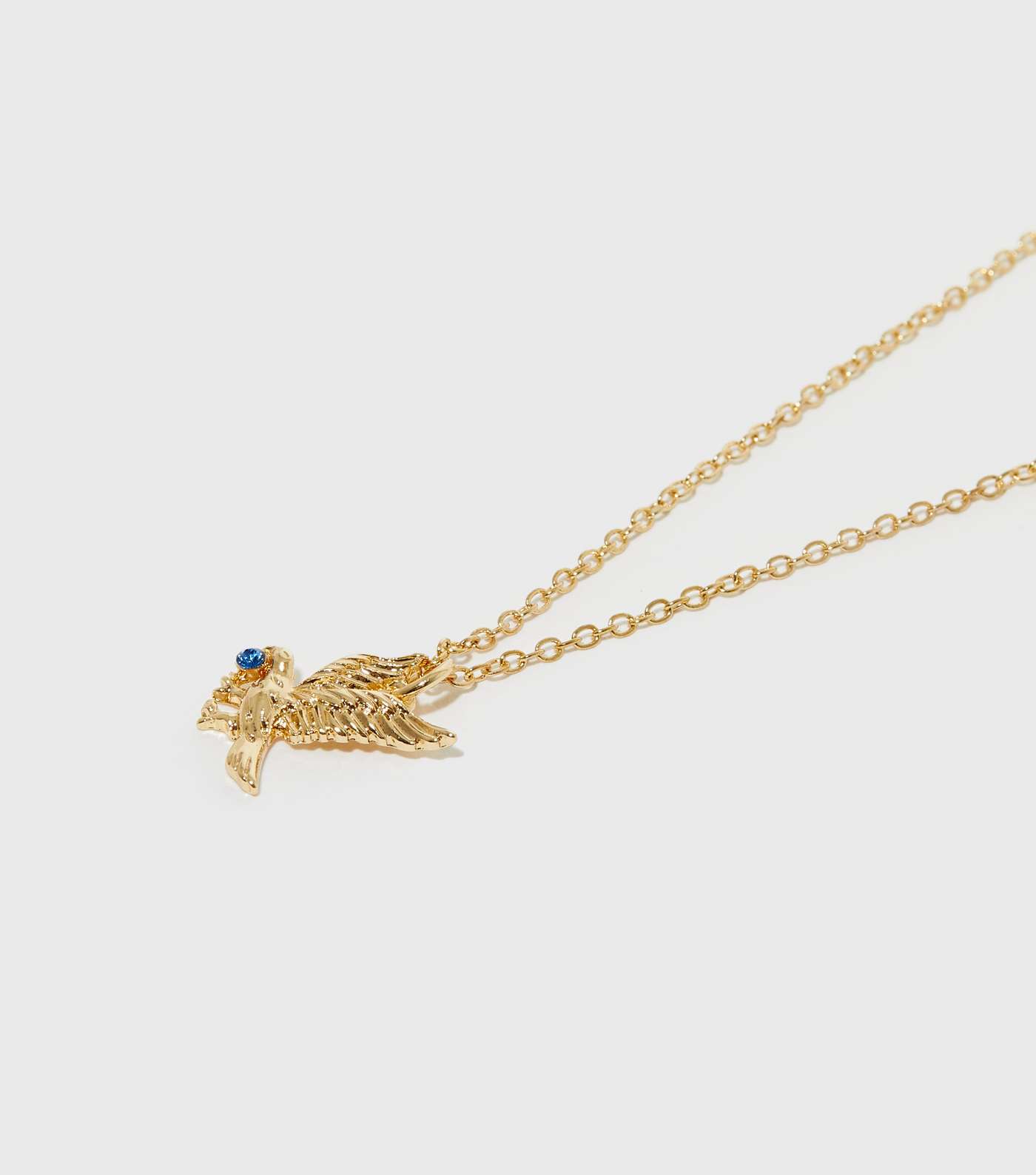 Gold Harry Potter Ravenclaw Pendant Necklace Image 2