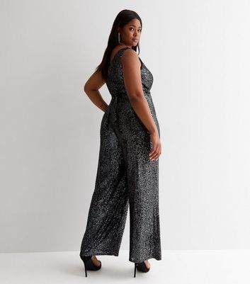 lane bryant sequin jumpsuit