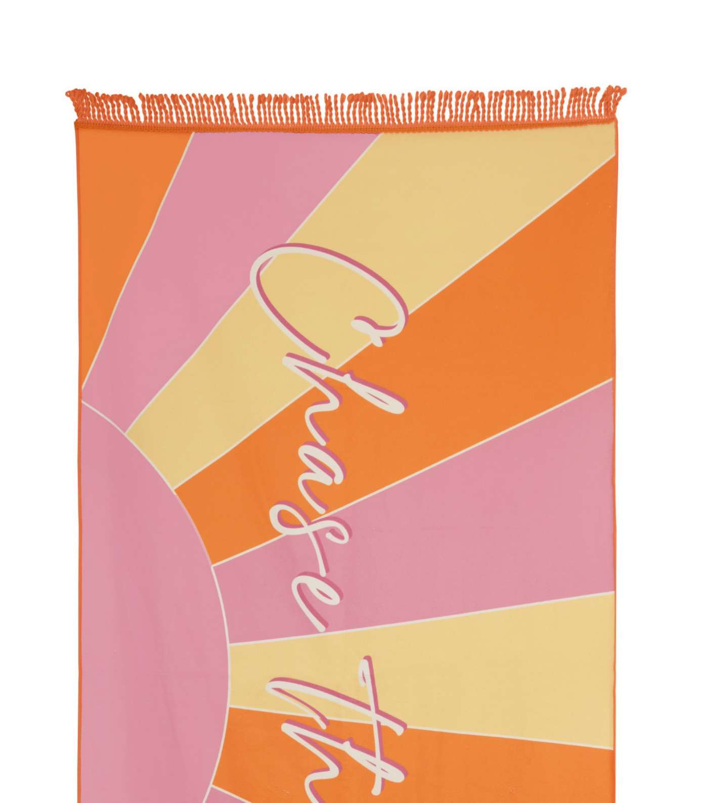 South Beach Pink Sunset Beach Towel Image 2