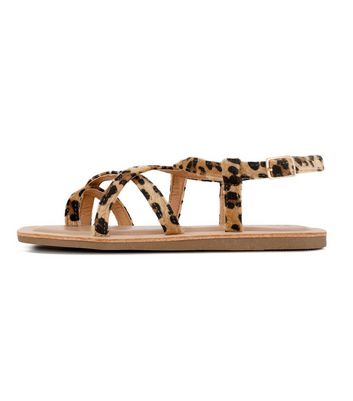 Leopard clearance print sandals