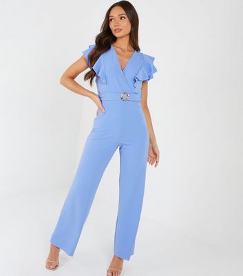 quiz blue jumpsuit