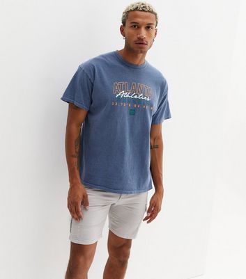 New Look Atlanta T-shirt in blue