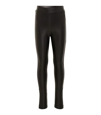 Girls coated outlet leggings