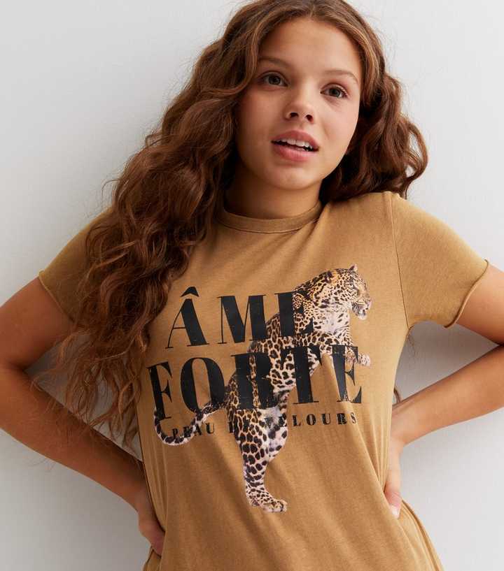 leopard shirt girls