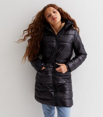 Long puffer outlet jacket kids